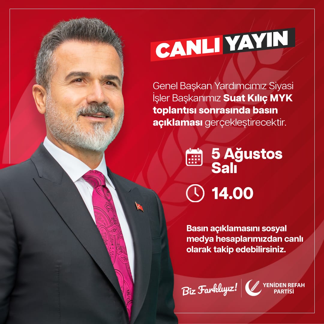 05.08.2025 tarihli Basın Açıklaması